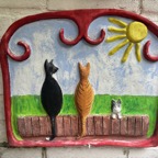 Gevelsteen Katten